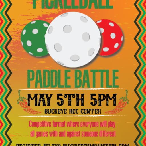 Pickleball Paddle Battle