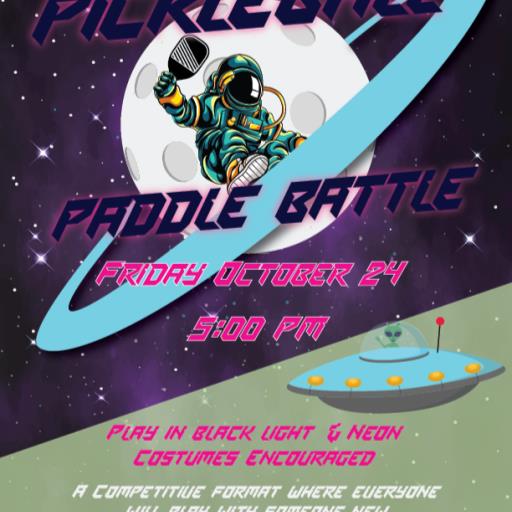 Pickleball Paddle Battle