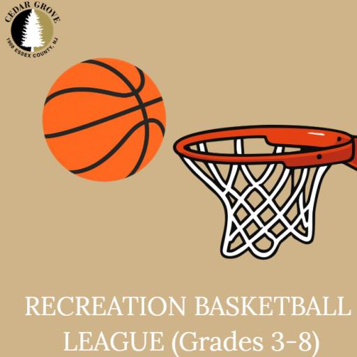 RECREATION BASKETBALL LEAGUE (Grades 3-8)