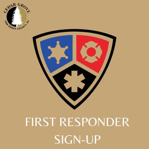 First Responders Signup