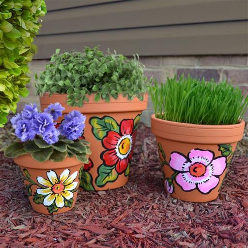 Clay Pot Painting