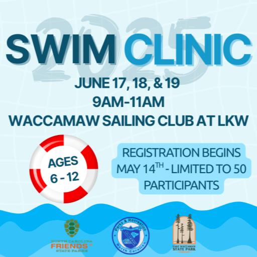 Swim Clinic with Lake Waccamaw State Park Friends