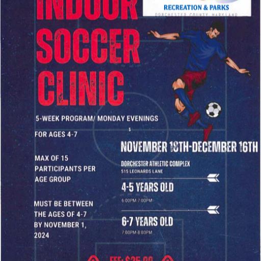 Youth Indoor Soccer Clinic