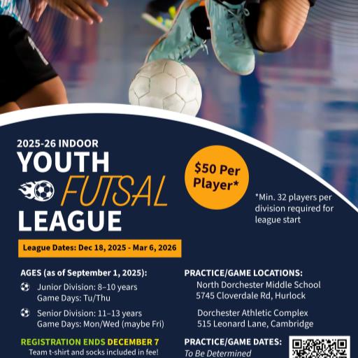 2025-26 Indoor Youth Futsal League