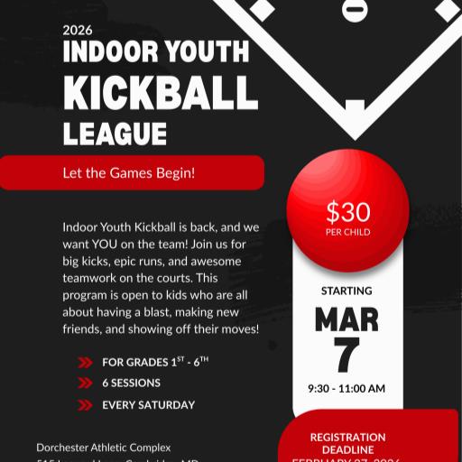 2026 Indoor Youth Kickball League