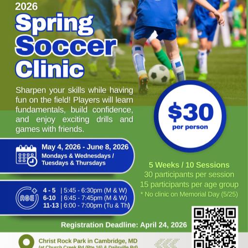 2026 Spring Soccer Clinic