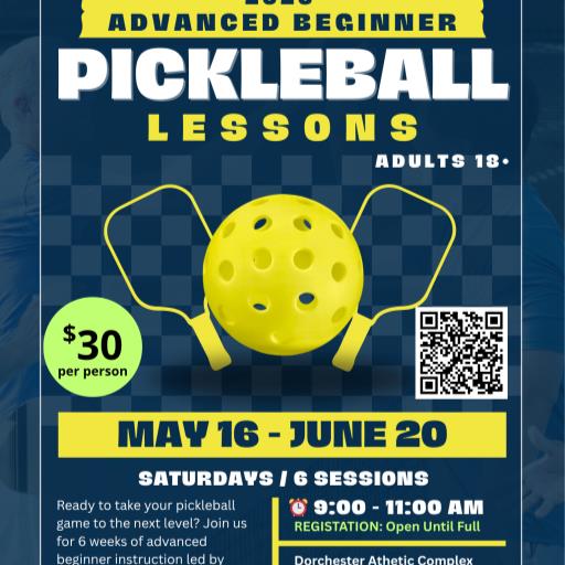 2026 Adult Advanced Beginner Pickleball Clinic
