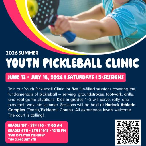 2026 Youth Pickleball Summer Clinic