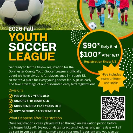 2026 Fall Youth Soccer League