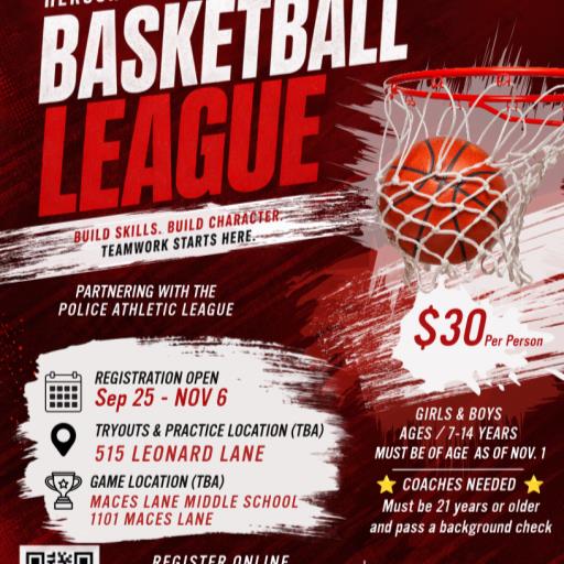 2026-27 Herschel Johnson Youth Basketball League