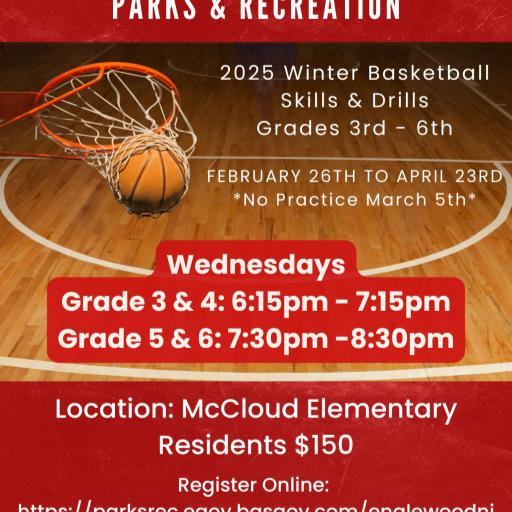 2025 Winter Basketball Skills & Drills