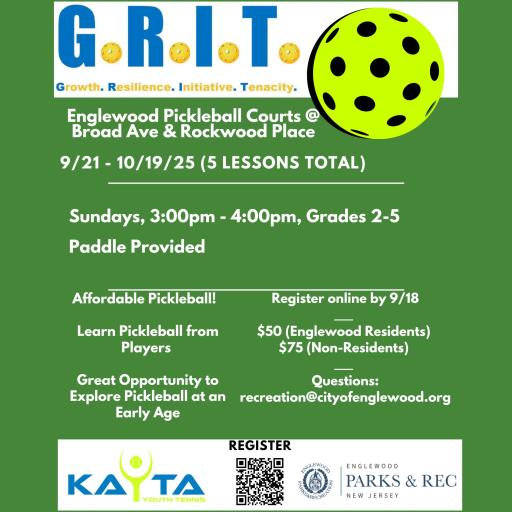 2025 Fall G.R.I.T. Pickleball