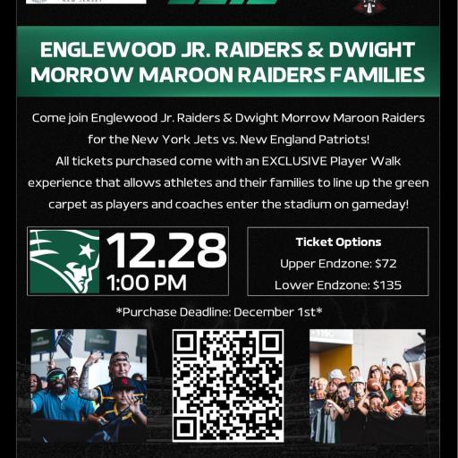 New York Jets vs. New England Patriots - 12/28 Game