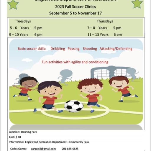 ERD Soccer Developmental Clinics