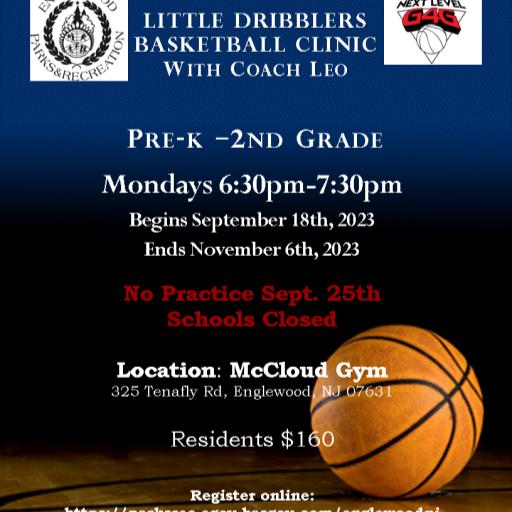 Little Dribblers Basketball Clinic with Coach Leo