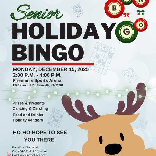 Senior Holiday BINGO
