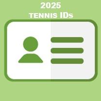 2025 Tennis IDs