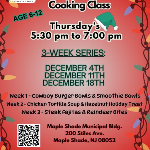 Lil Sous Chefs Cooking School (December 2025)