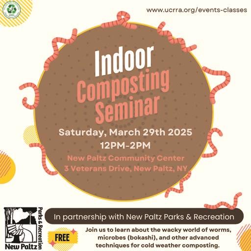 Indoor Composting Seminar – March 29th