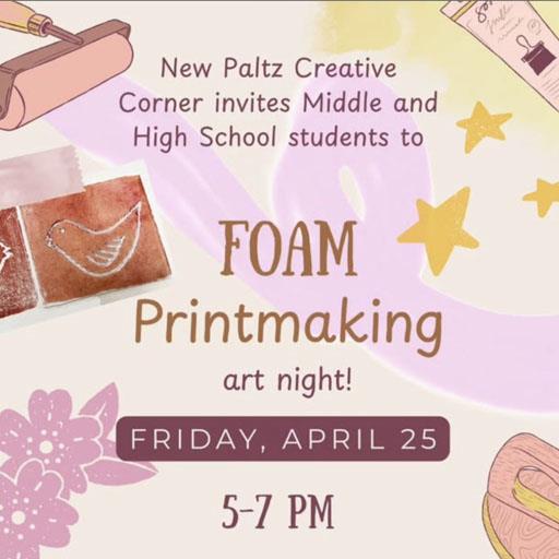 Weekly NP Creative Corner – Next Class, April 4th – FREE