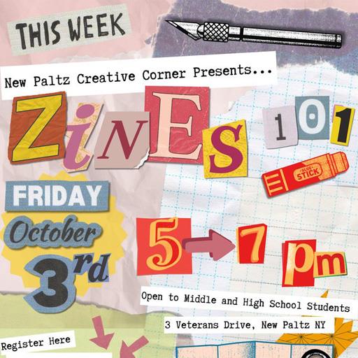 Creative Corner Returns! Every Friday starting  September 19!