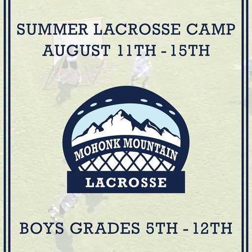 Mohonk Mountain Lacrosse Camp (Field of Dreams) – August 11th to 15th