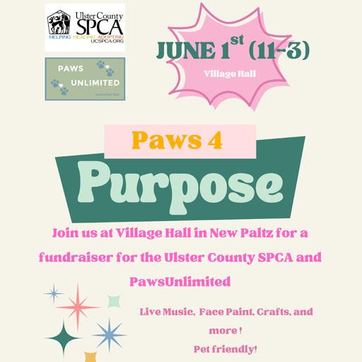 Past – Paws 4 Purpose Event – this Sunday, June 1st!