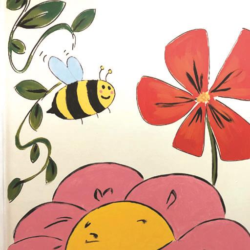 Flower Mural and Seed Library by New Paltz High Piglets