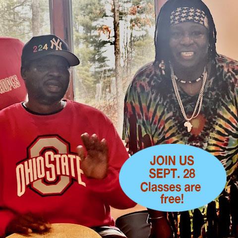 The Office of Community Wellness will sponsor African Drumming and Dance Classes on Sept. 28th