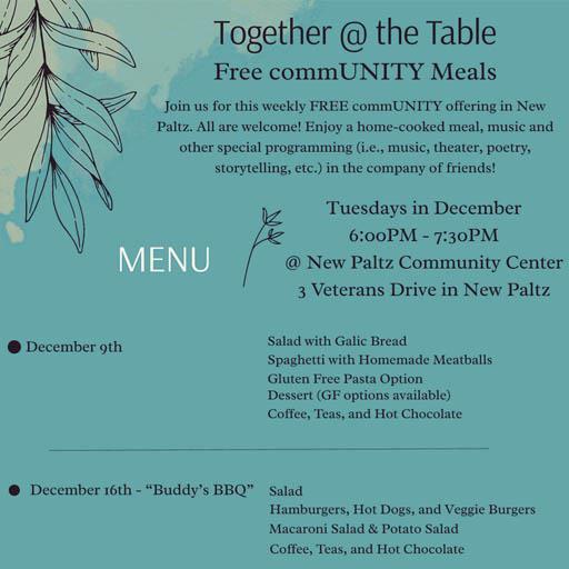 Volunteer Opportunity: Community Meals