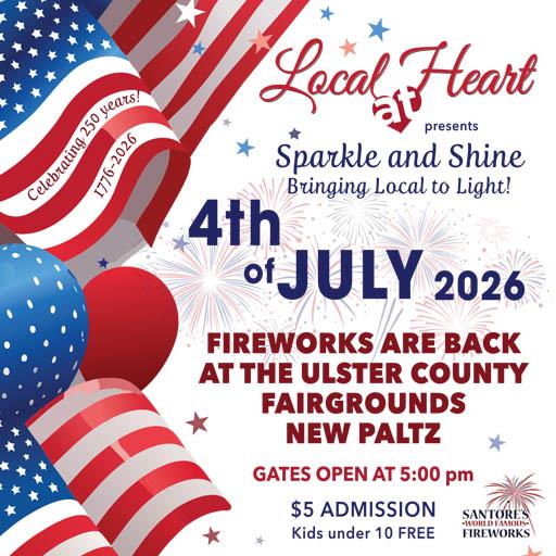 Fireworks Celebration this 4th of July!