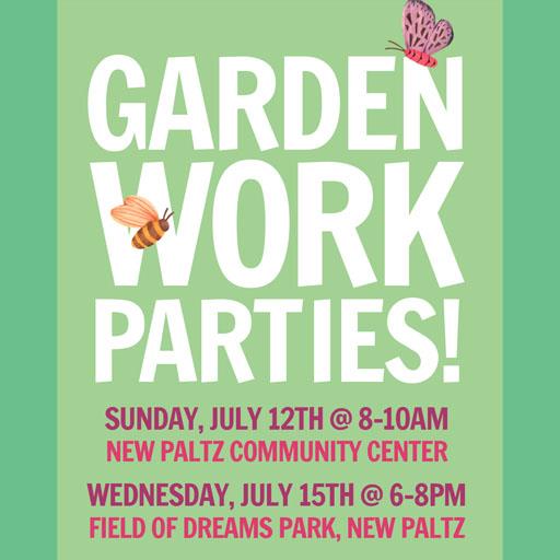 Two Garden Parties! (Weeding and Tidying) – Sunday, July 12 & Wednesday, July 15