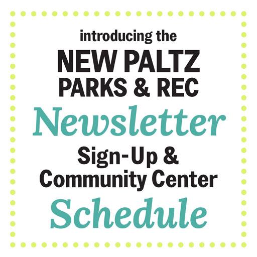 Community Center Schedule, Newsletter, and Contact Info