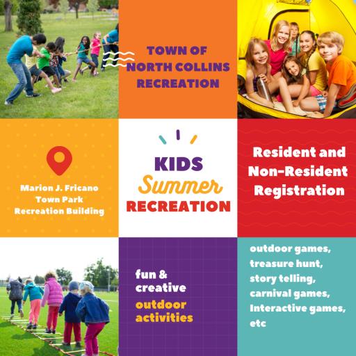 Town of North Collins Summer Recreation Program