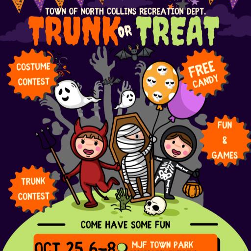 Halloween Party & Trunk or Treat 10/25 