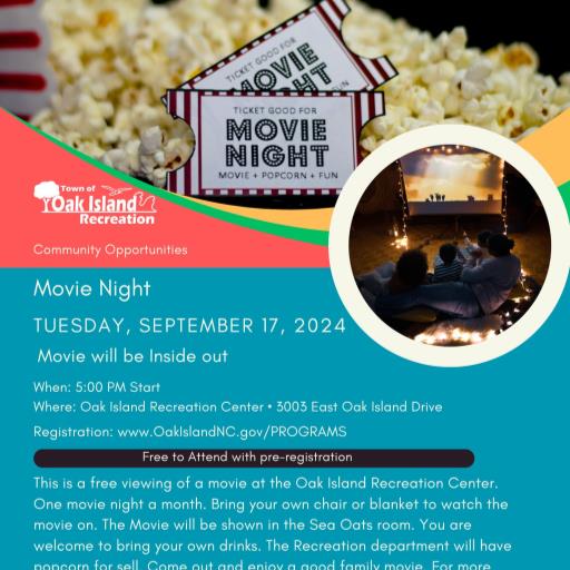 Movie Night at the Recreation Center
