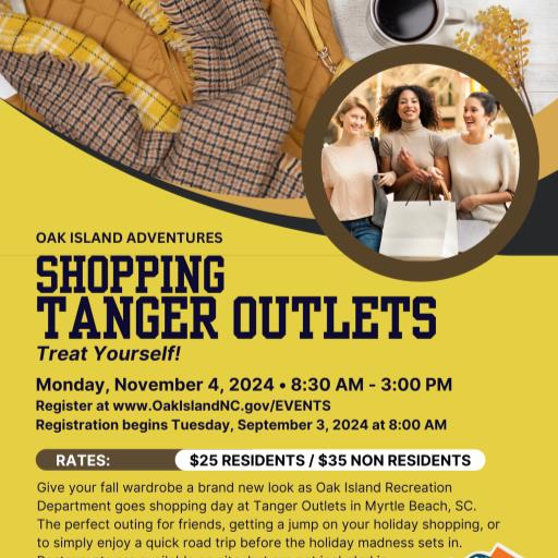 Off Island Adventures: Shopping Tanger Outlets