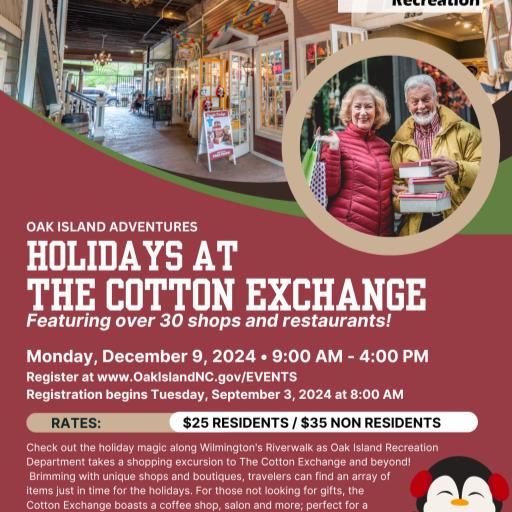 Off Island Adventures: Holidays At The Cotton Exchange