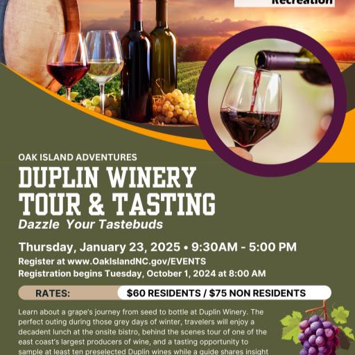 Off Island Adventures: Duplin Winery Tour & Tasting