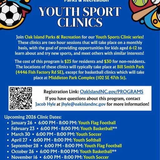 2026 Youth Sport Clinics