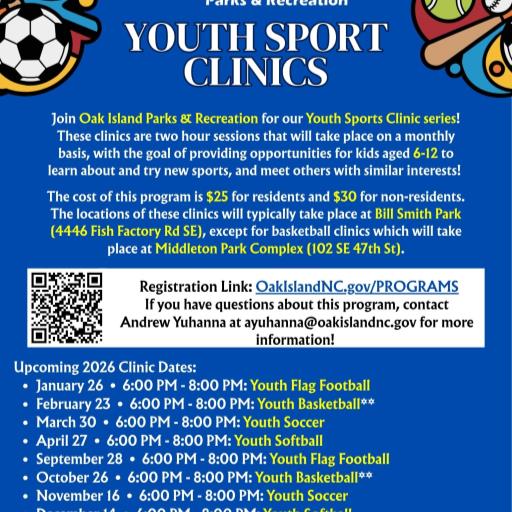 2026 Youth Sport Clinics