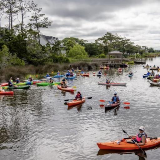 Ride The Tide Kayak Community Float