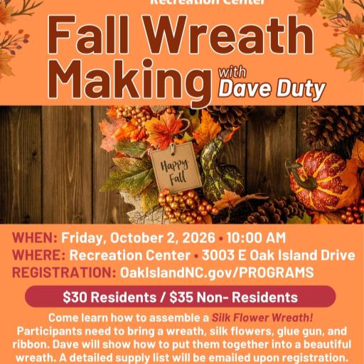 Fall Wreath Making 