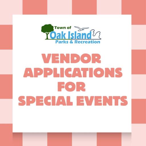 Vender Applications for Special Events