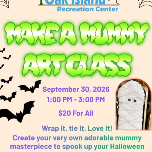 Make a Mummy Art Class
