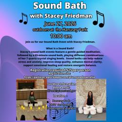 Sound Bath with Stacey Friedman
