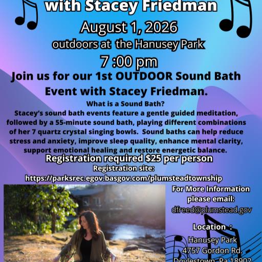 Sound Bath with Stacey Friedman