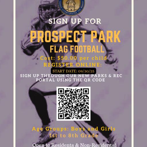 2025 Prospect Park  Flag Football
