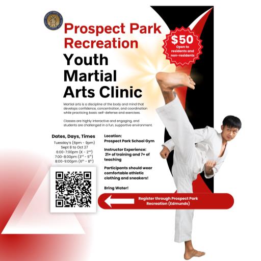 2026 Prospect Park Youth Martial Arts Clinic