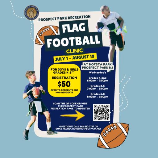 2026 Prospect Park Flag Football Clinic